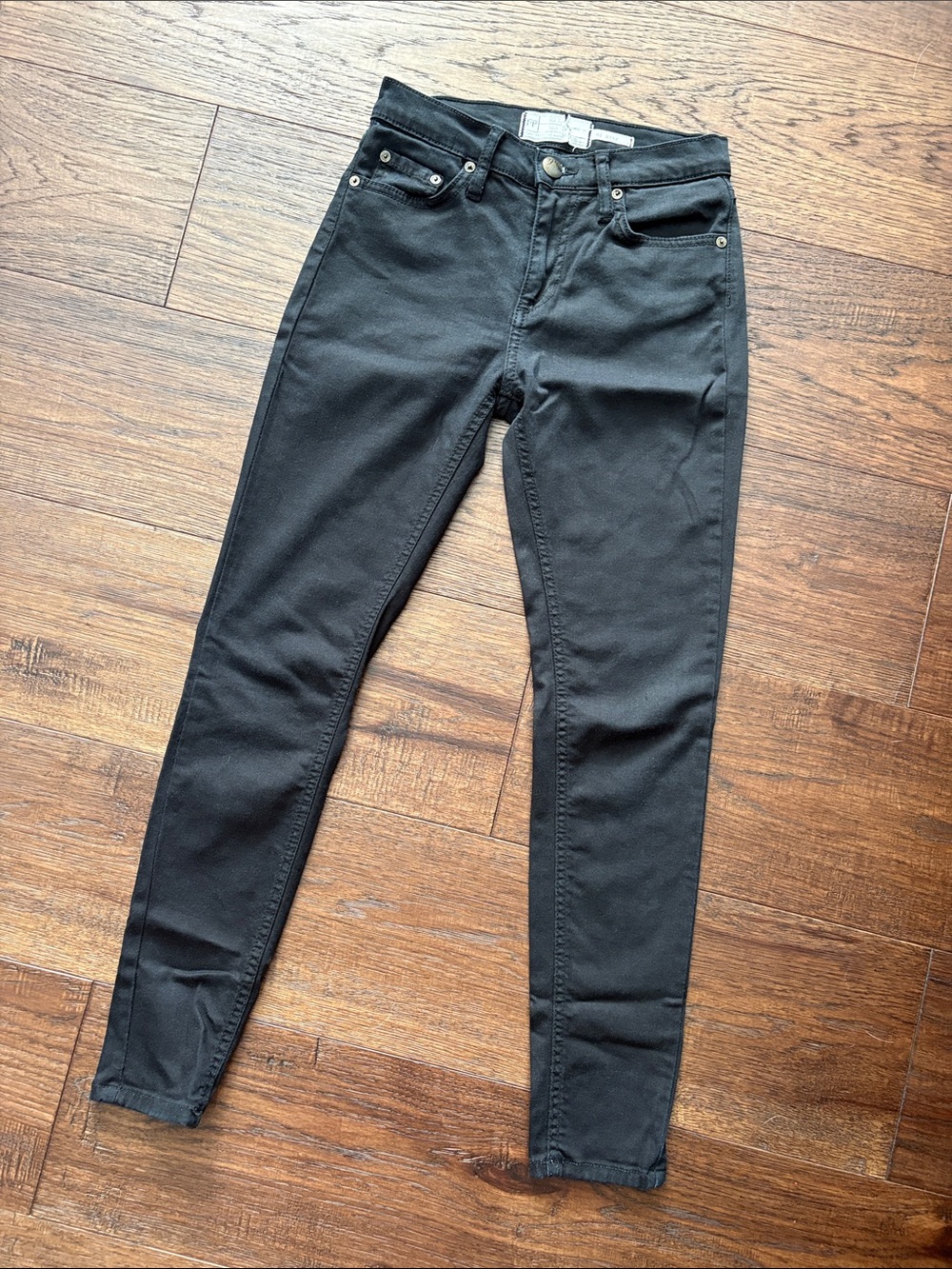 Free People Black Skinny Jeans